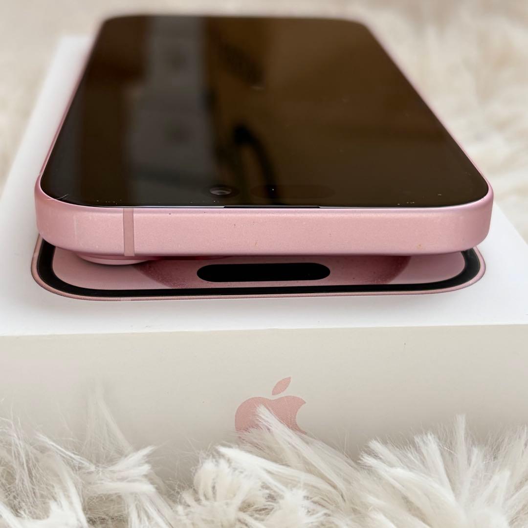 Apple iPhone 15 ピンク 本体 512GB フィルム付き