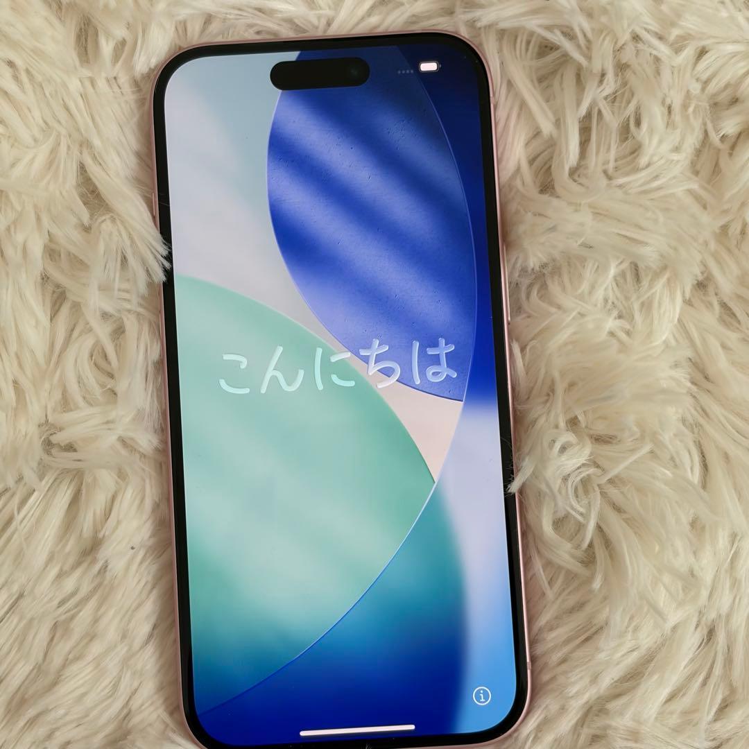 Apple iPhone 15 ピンク 本体 512GB フィルム付き