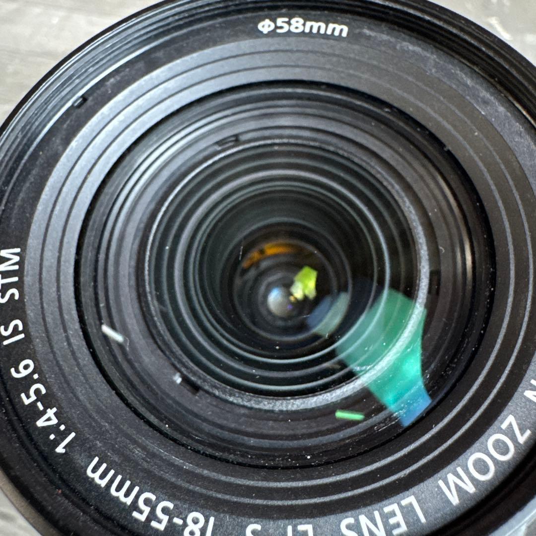 Canon EF-S 55-250mm ズームレンズ EF-S 18-55mm