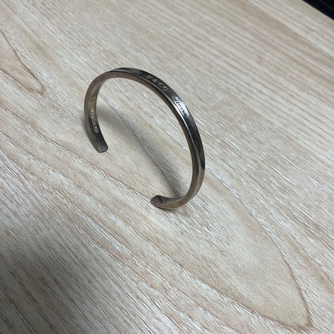 TIFFANY&Co ティファニー ナロー バングル 1837 カフ