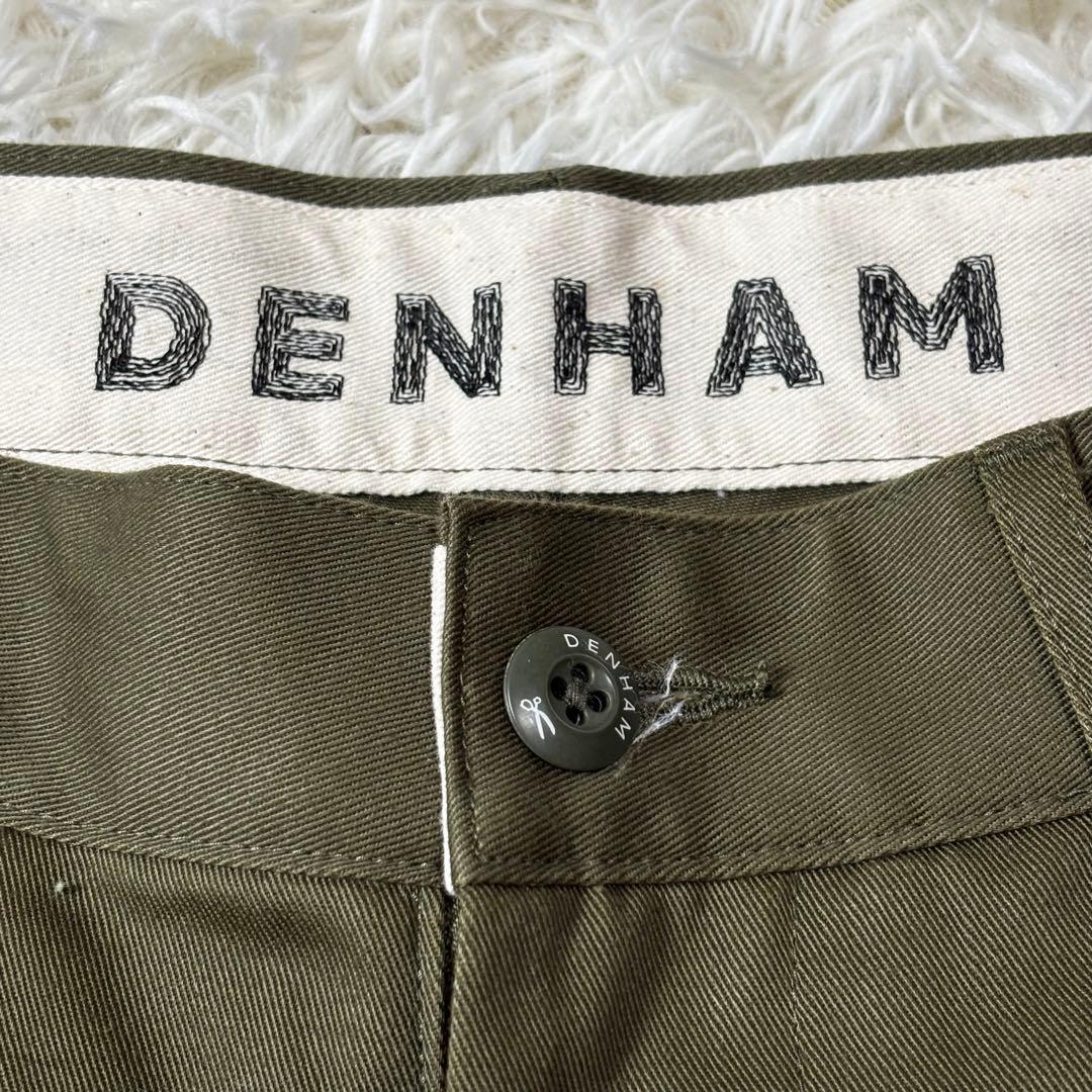 デンハム DENHAM チノパン MIJ CW カーキ 日本製 Mサイズ