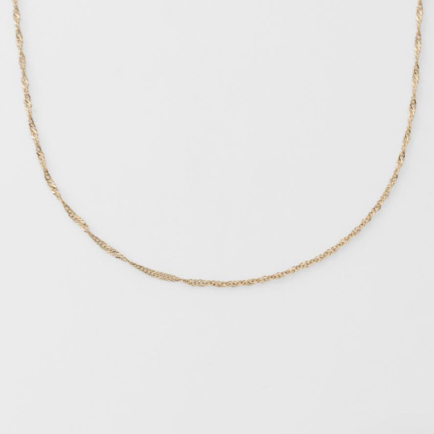 ★最終価格★♡極美品♡【agete】K10スクリューチェーン45cm