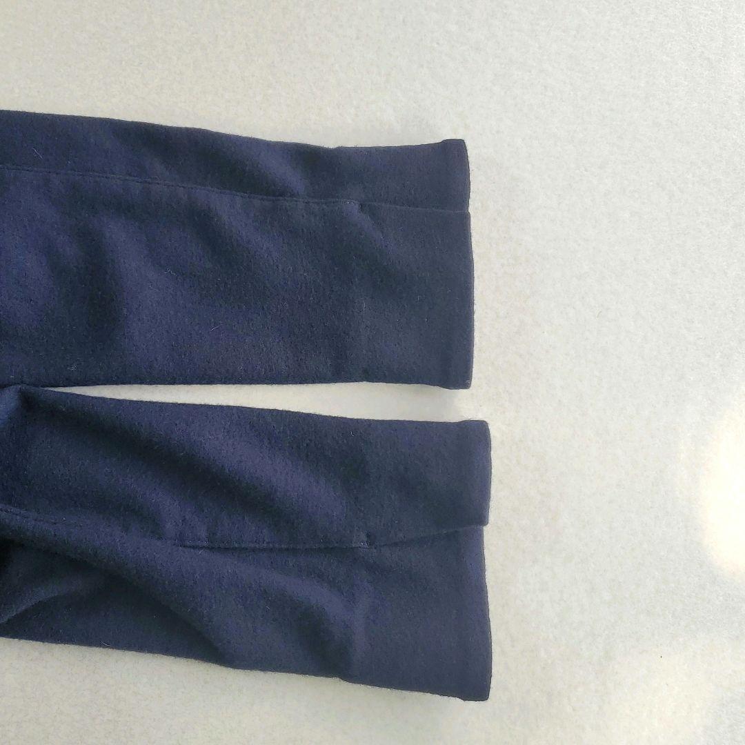 美品　FRAMeWORK　スムースウールジャケット　紺ブレ　金ボタン　M