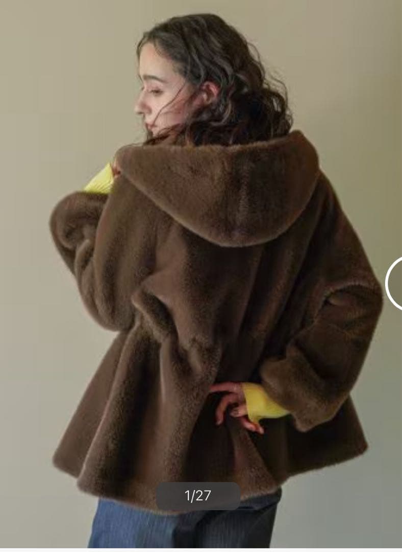 福袋　ブージュルード　フェイクファーコート