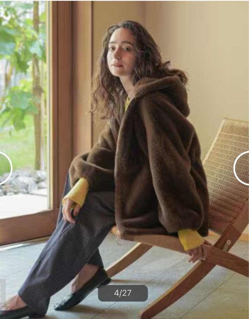 福袋　ブージュルード　フェイクファーコート