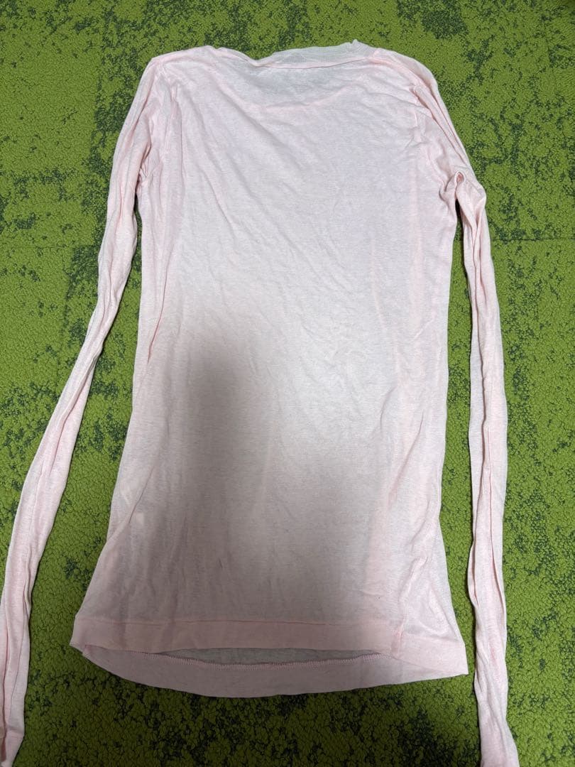 【AURALEE】HIGH GAUGE SHEER RIB L/S TEE