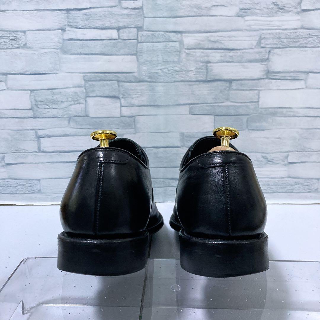 美品 REGAL ビジネスシューズ 607R ストレートチップ 本革 黒 27