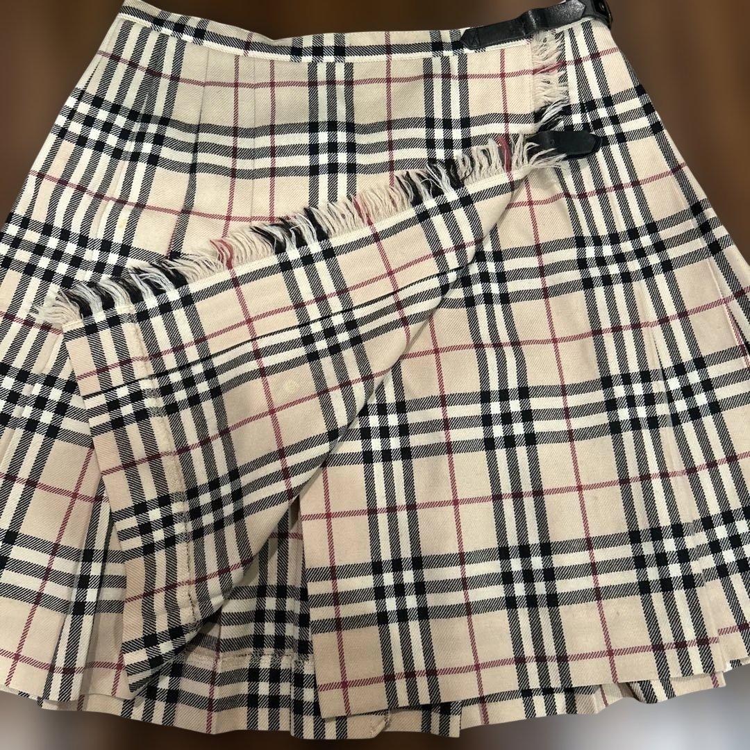 Burberry/BLUE LABEL 巻きスカート 36