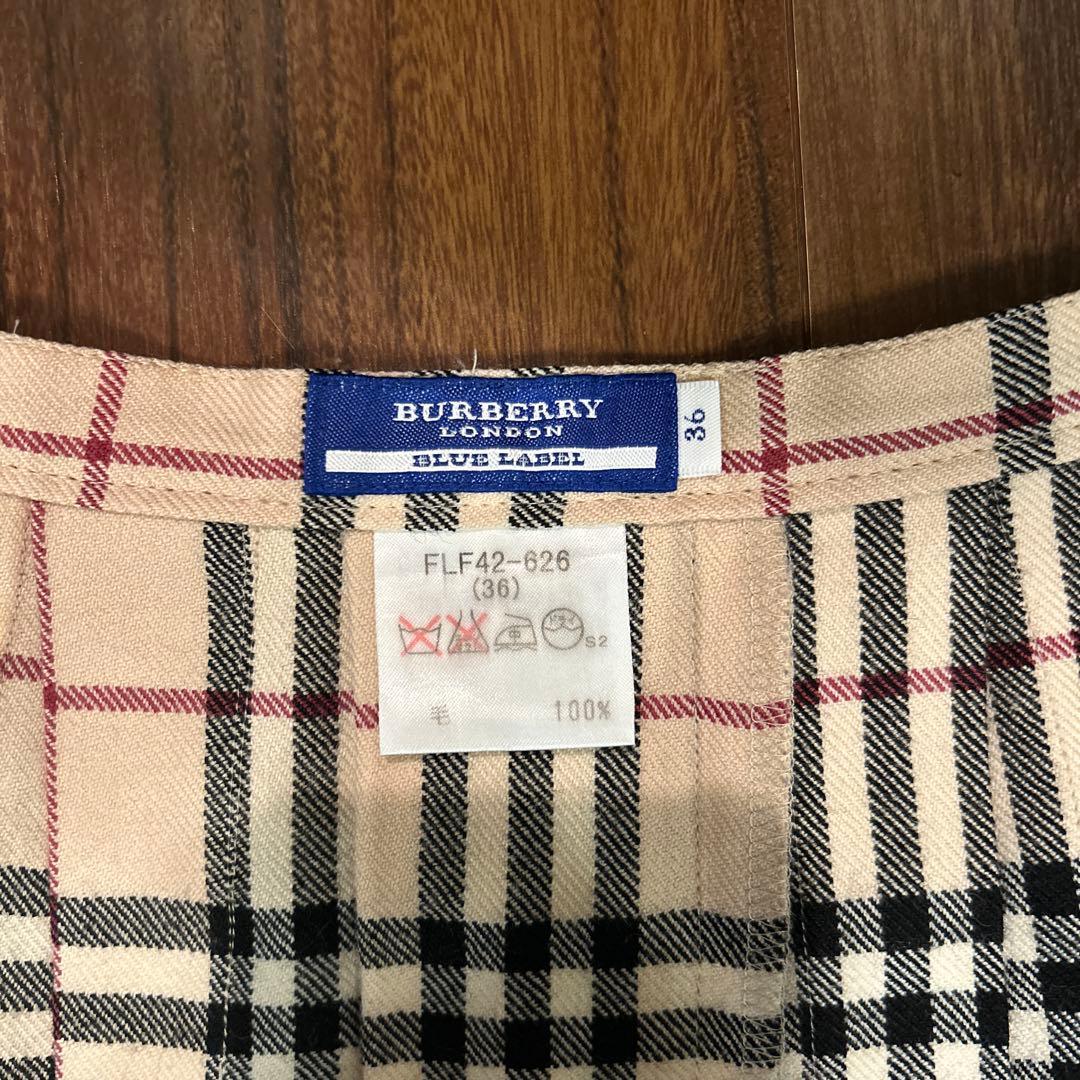 Burberry/BLUE LABEL 巻きスカート 36