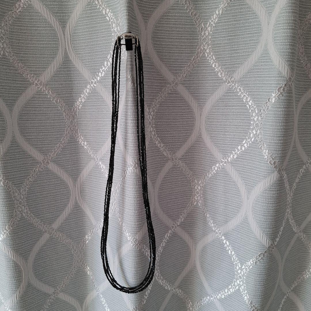 L*a様 ブラックスピネルネックレス