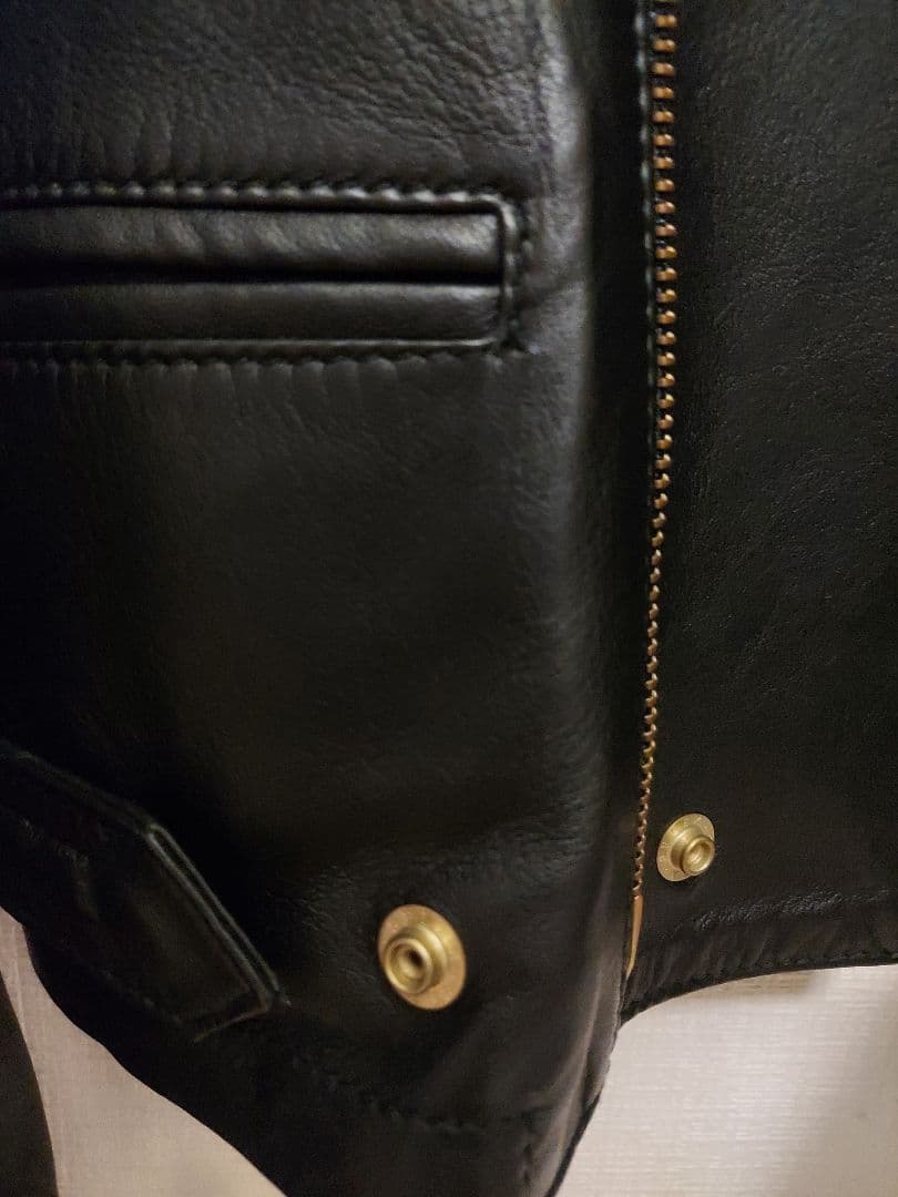 美品!！A PUPIL ラムレザーライダースジャケット