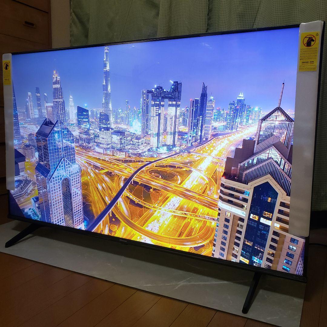 Hisense4K液晶テレビ50A68K/2024年製[未使用に近い]2番組録画