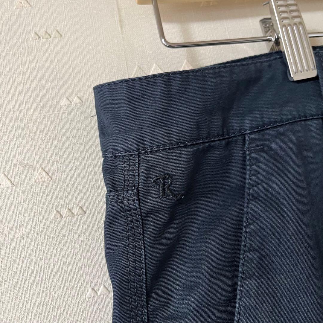 イタリア製 古着 00's ラフシモンズ パンツ スラックス 黒