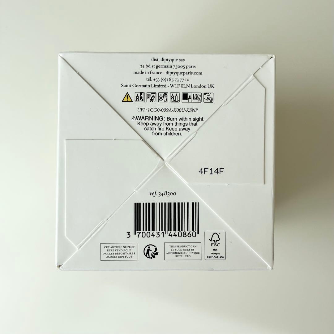 Diptyque サンジェルマン34 ミディアムキャンドル 300g