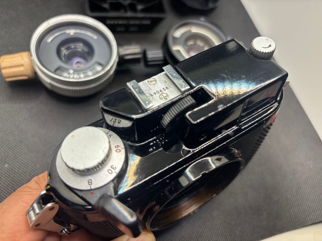 Nikon ニコノス Ⅰ型 初期型 35ミリレンズ新旧セットでジャンク扱い