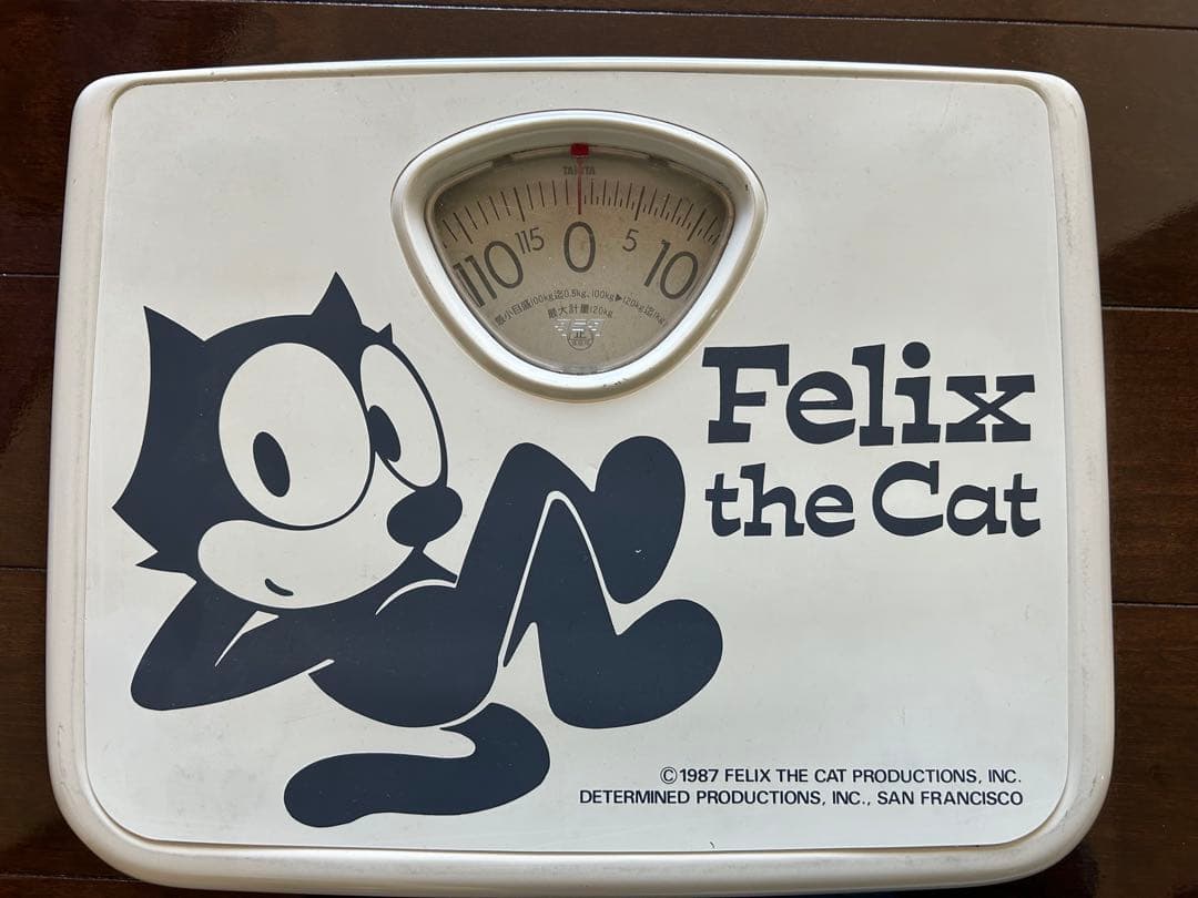 激レア！ビンテージタニタ製Felix the Cat 体重計 最大120kg
