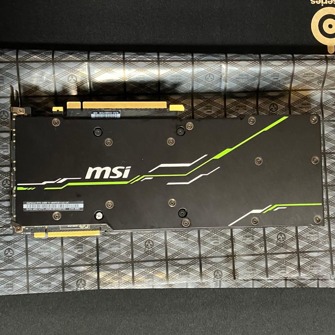 グラフィックボード・グラボ・ビデオカード MSI GeForce RTX 2080 Ti VENTUS 11G OC
