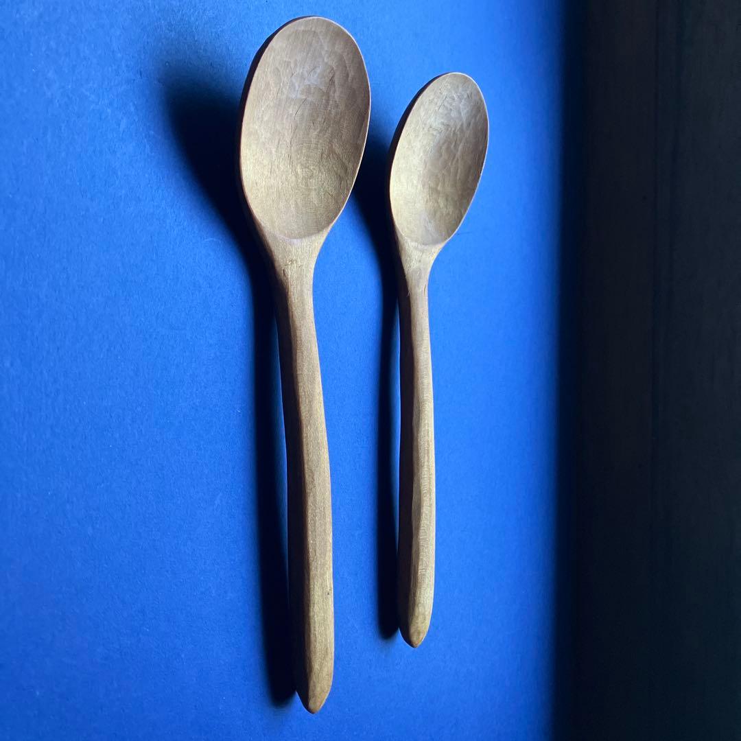 新品・未使用　三谷龍二 スプーン　山桜　２本