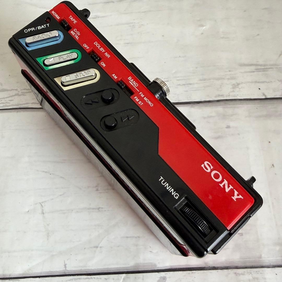 【希少品】SONY WM-F15 Walkman カセットプレーヤー