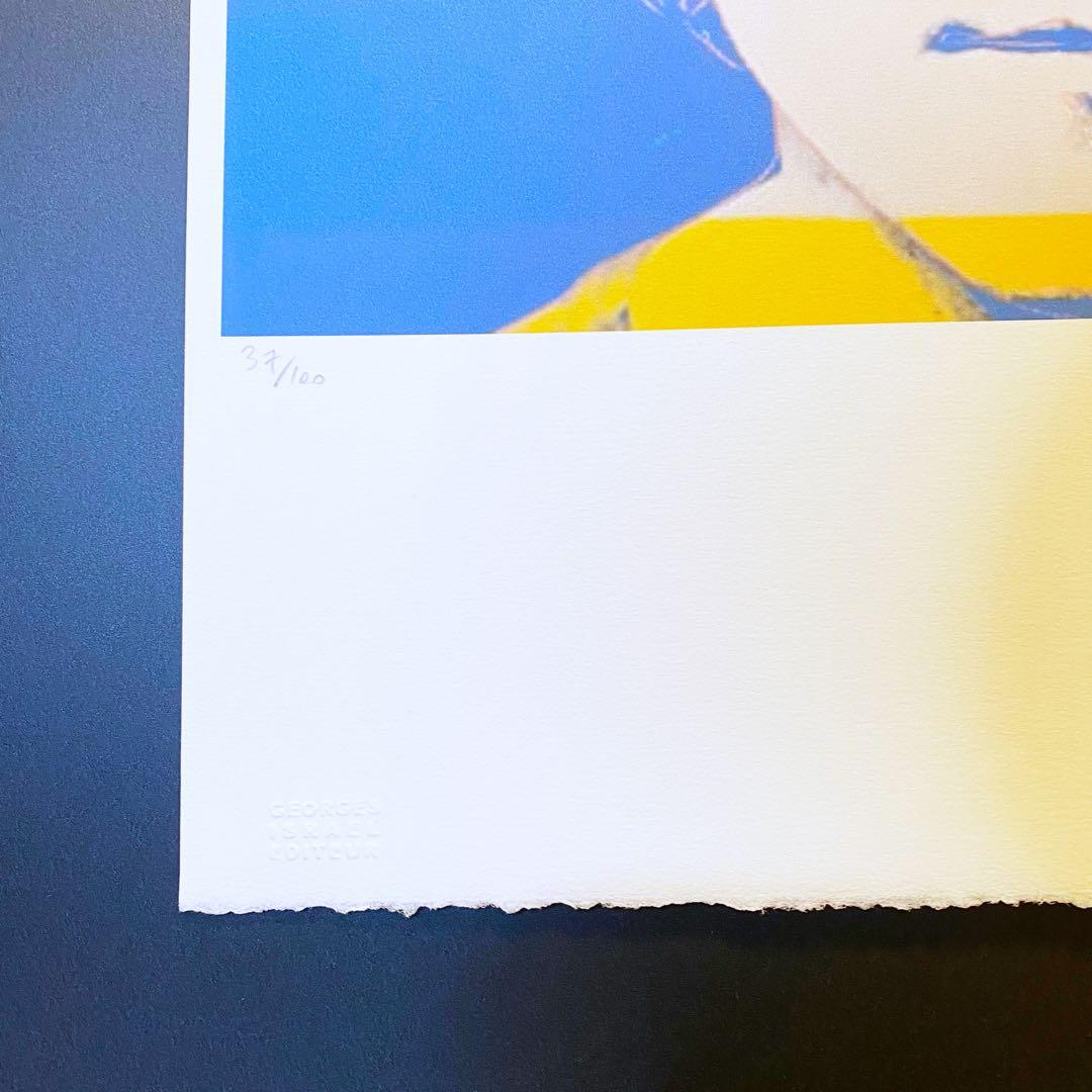 【模写】貴重 世界限定100枚 アンディ・ウォーホル ジョン・レノン リトグラフ