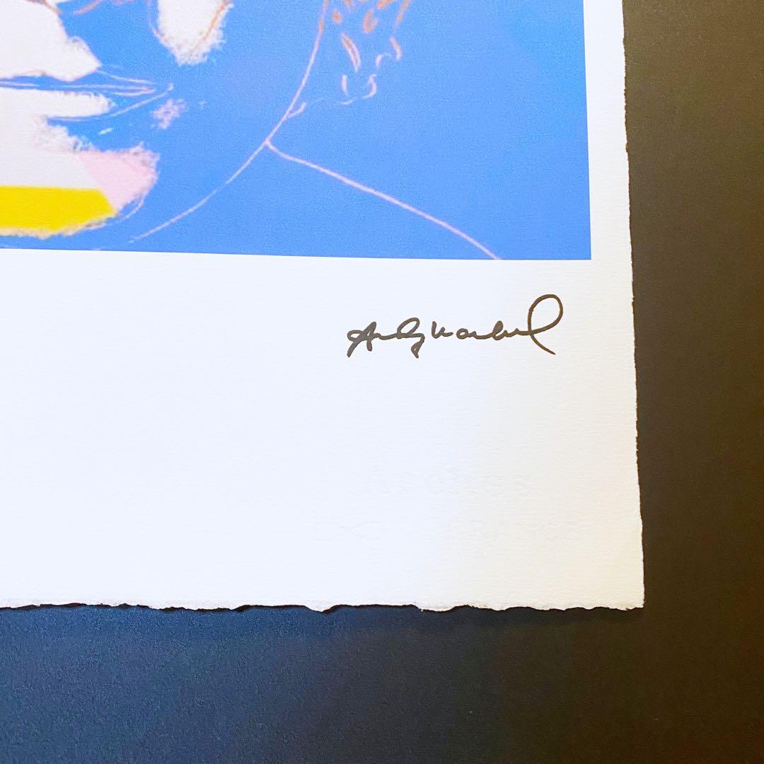 【模写】貴重 世界限定100枚 アンディ・ウォーホル ジョン・レノン リトグラフ