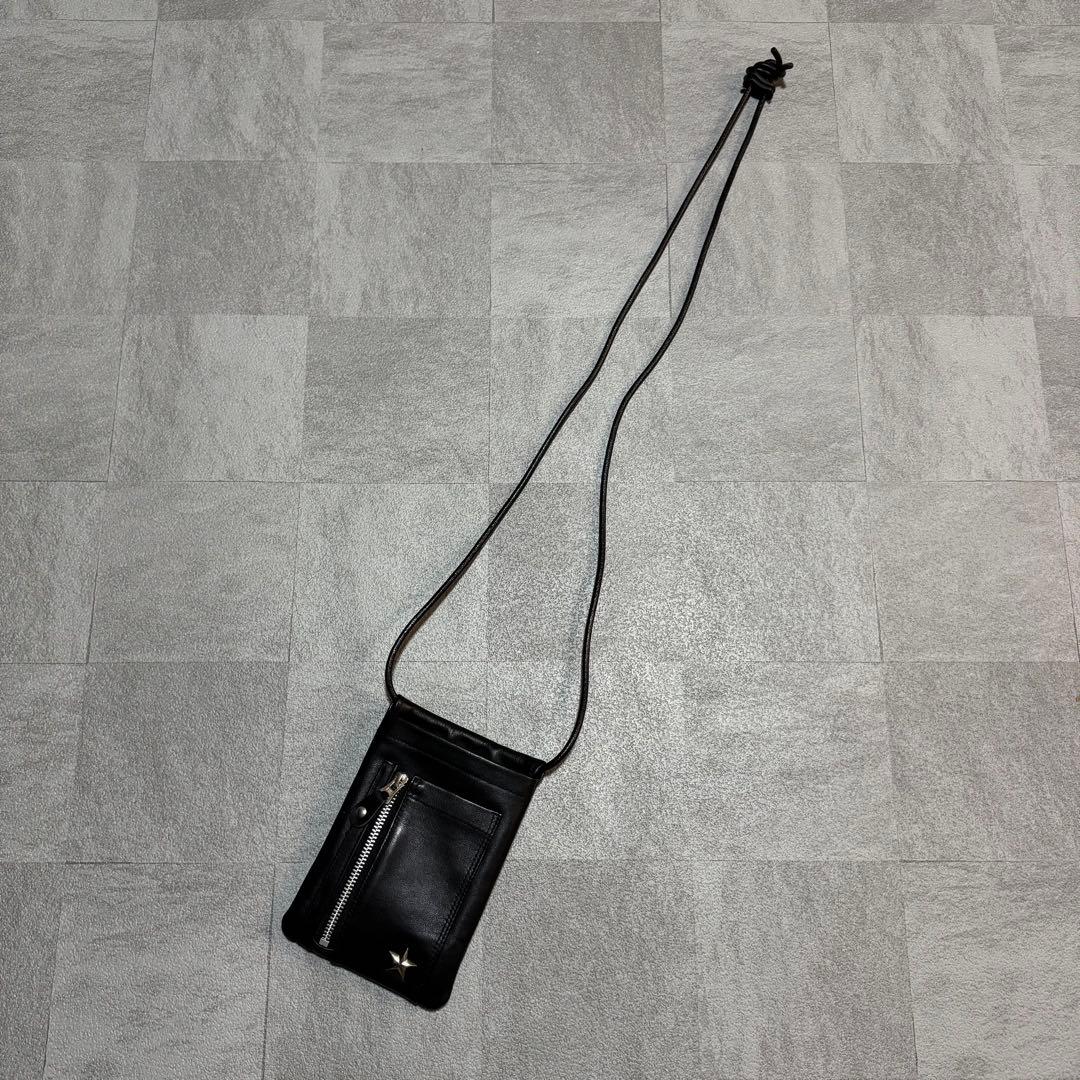 Schott ONE STAR SACOCHE ショット サコッシュ ブラック