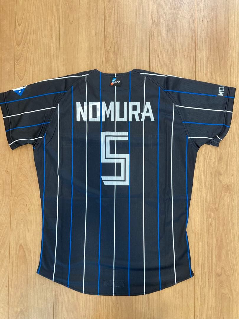 日本ハムファイターズ 野村選手　プロコレクションプラクティスユニ L