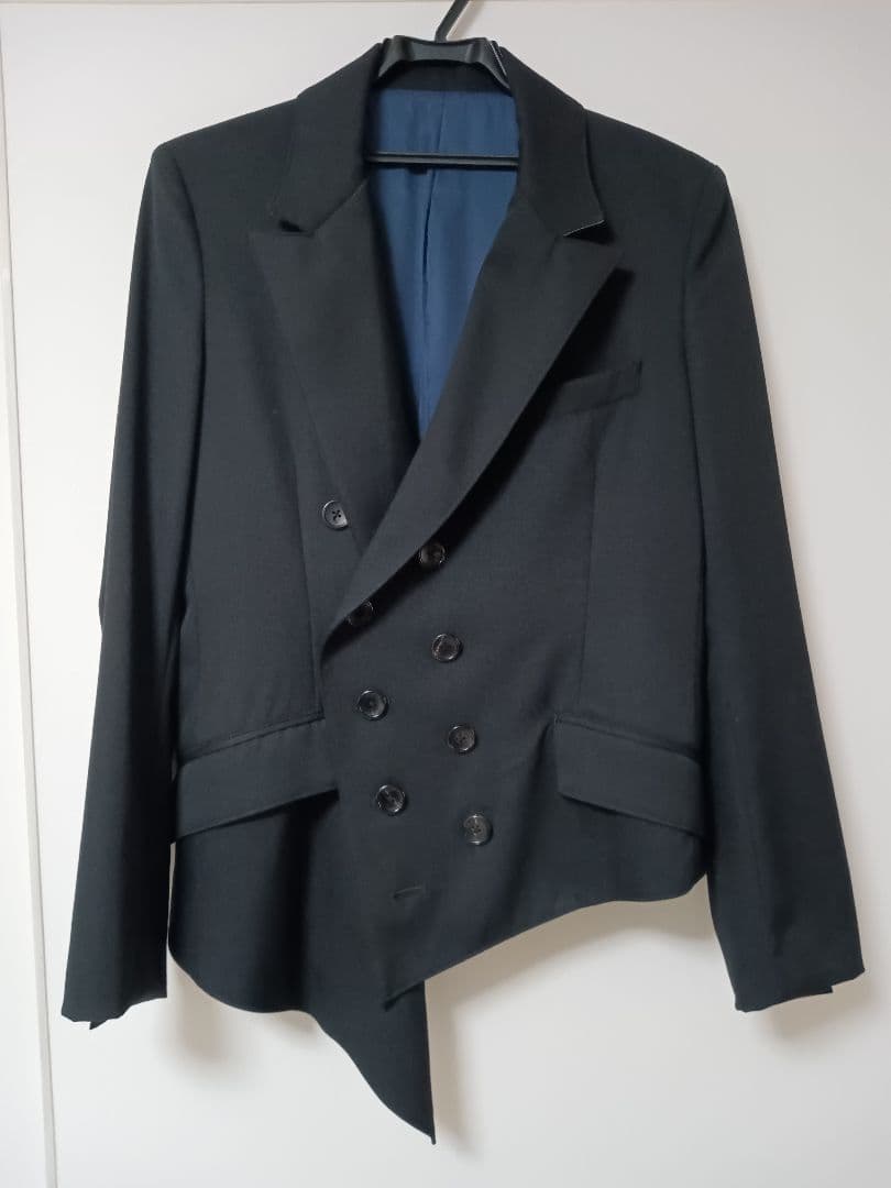 sulvam サルバム テーラードジャケット 黒 ブラック