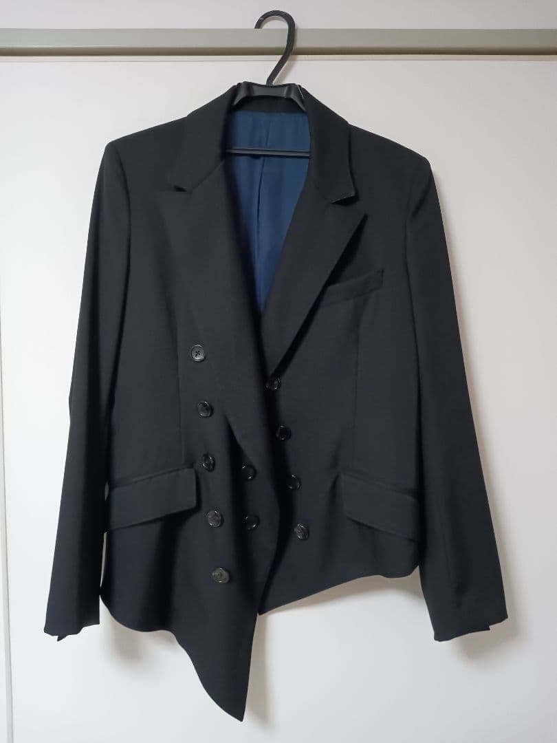 sulvam サルバム テーラードジャケット 黒 ブラック