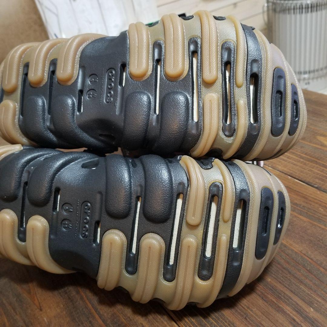 新品未使用　crocs　エコー ガム RO クロッグ　27 クロックス　厚底