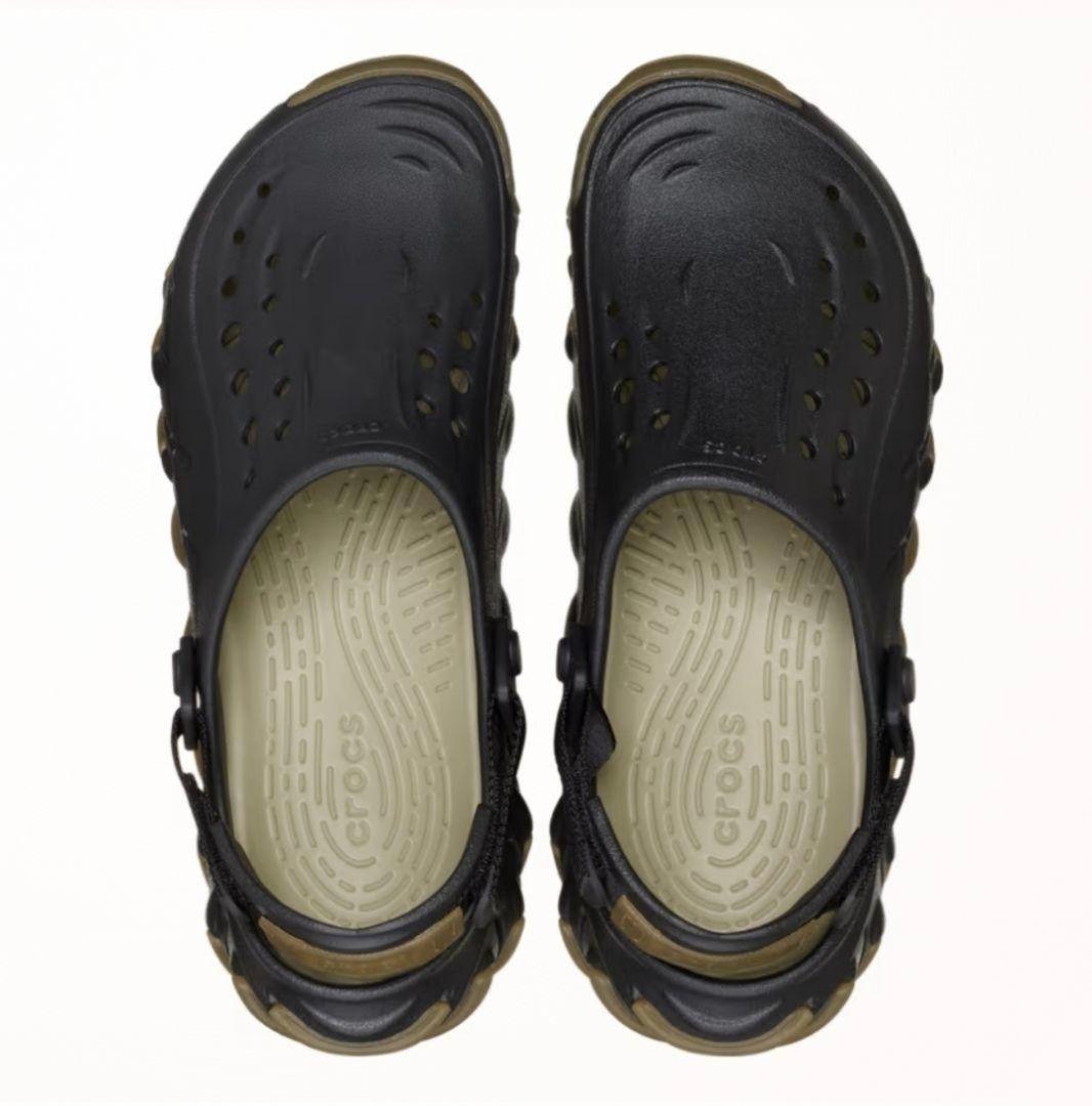 新品未使用　crocs　エコー ガム RO クロッグ　27 クロックス　厚底