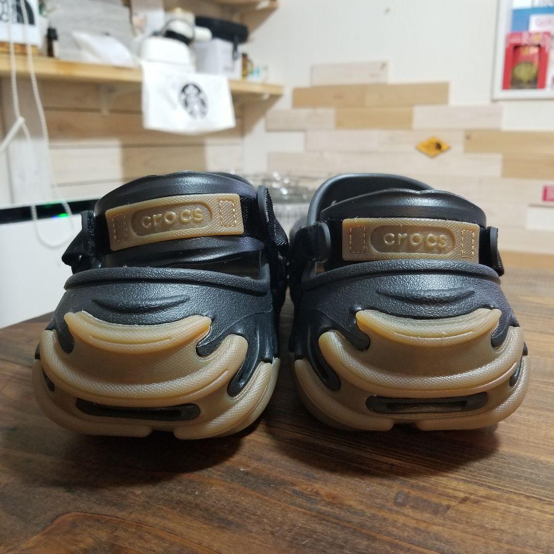 新品未使用　crocs　エコー ガム RO クロッグ　27 クロックス　厚底