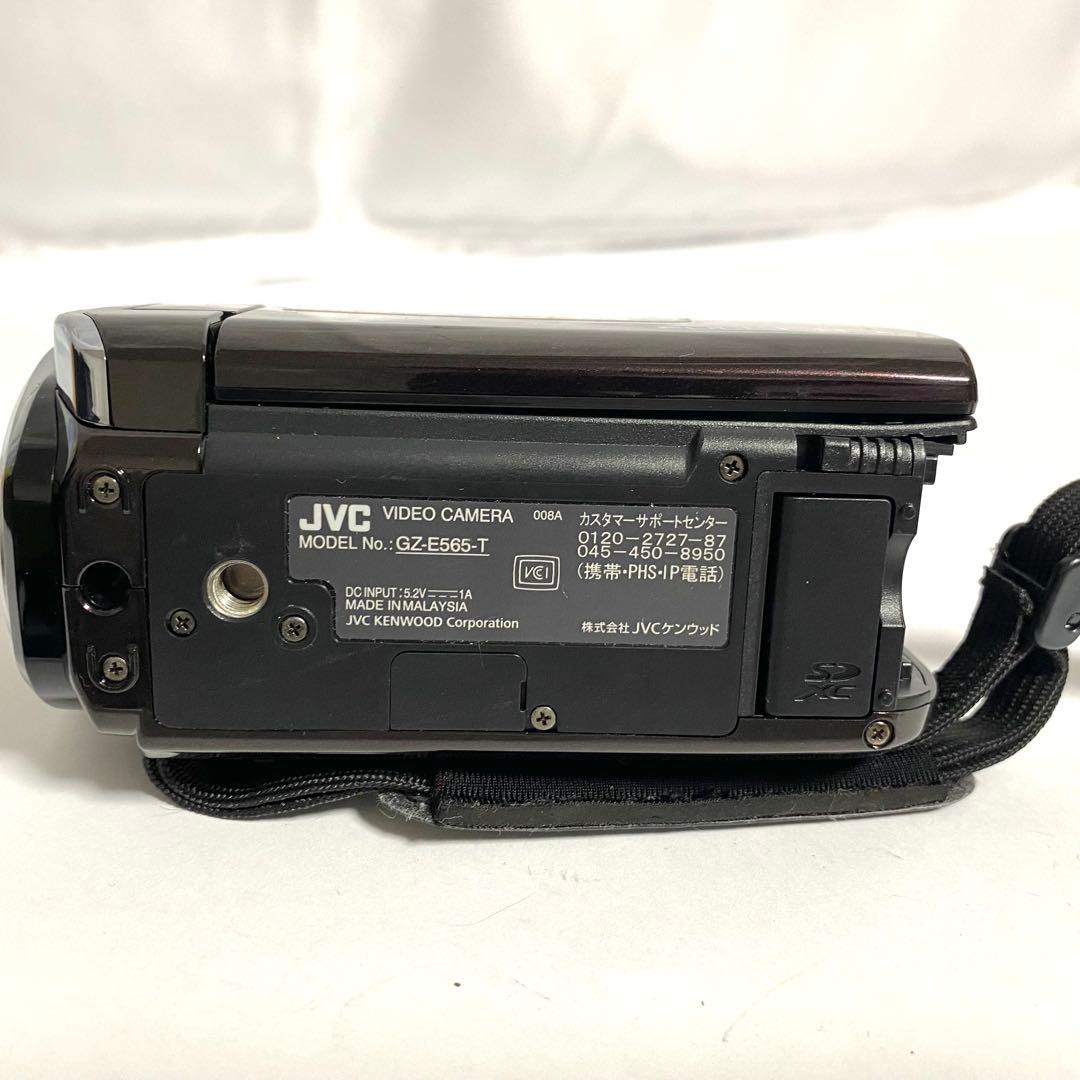 JVC Everio ビデオカメラ GZ-E565-T
