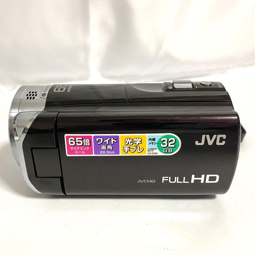JVC Everio ビデオカメラ GZ-E565-T