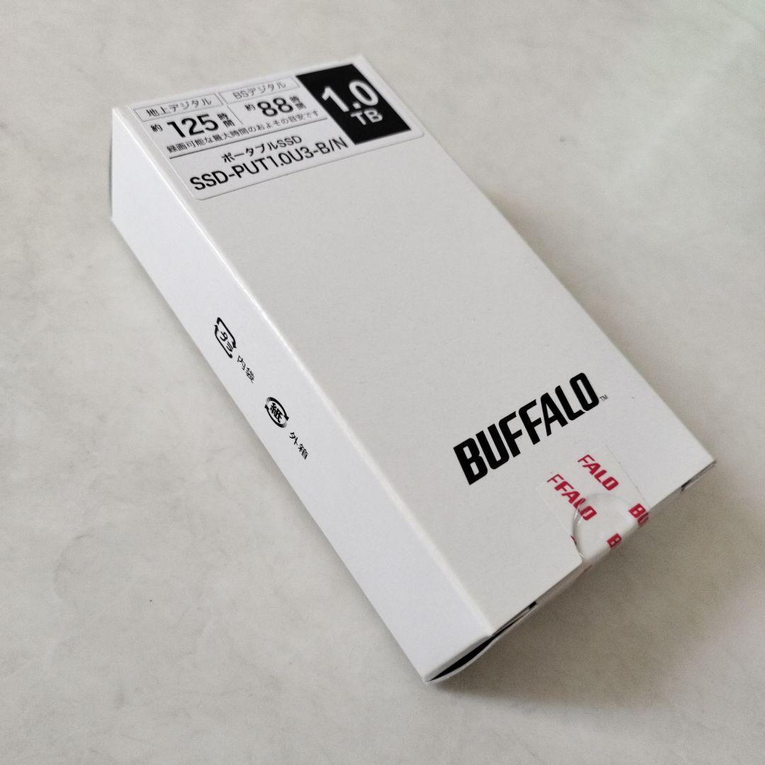 【新品未開封】BUFFALO SSD-PUT1.0U3-B/N 1.0TB