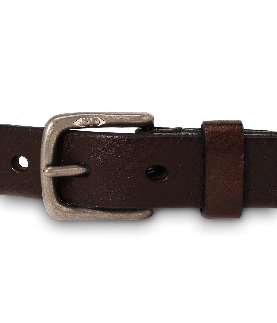 美品 J&M Davidson DOME RIVETS NARROW BELT