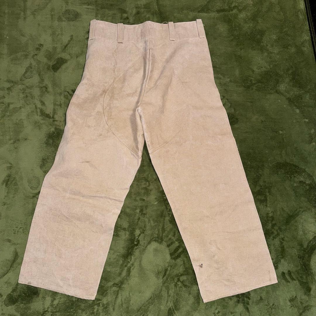 euro vintage hemp work pants 推定30s-40s