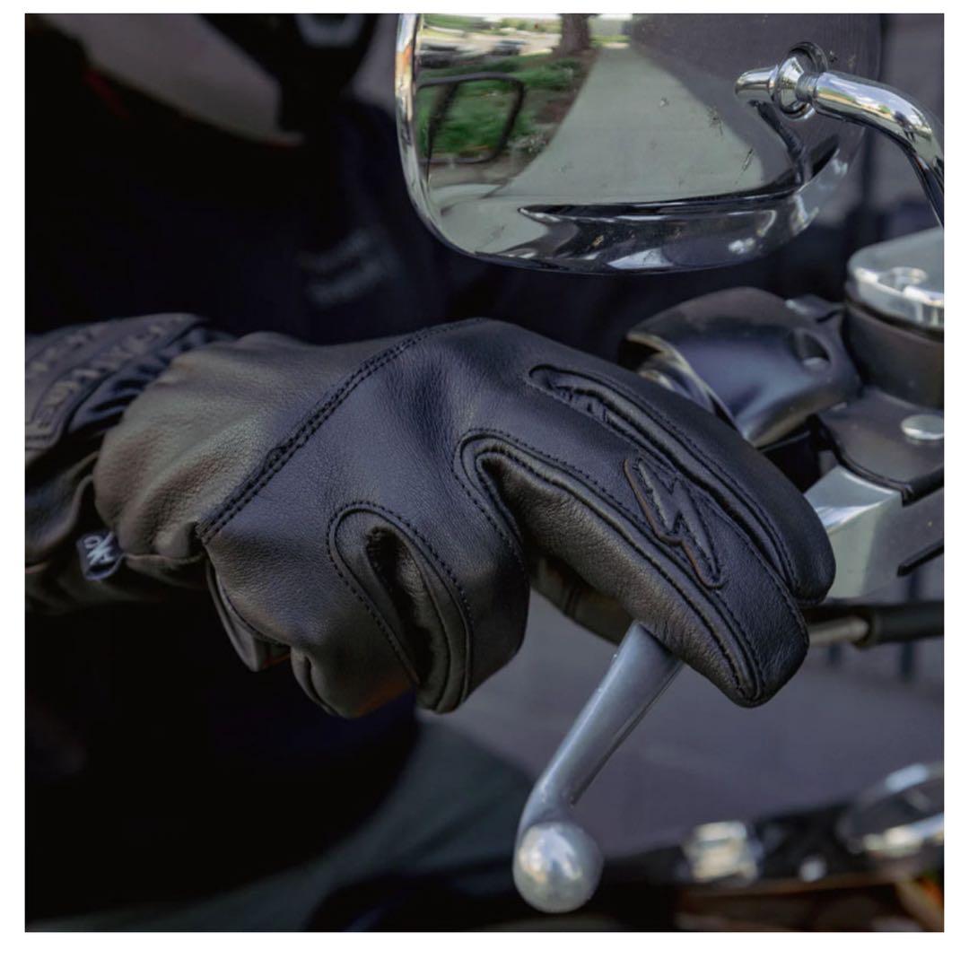 THRASHIN SUPPLY エース ローパー 防寒 レザーグローブ バイク用