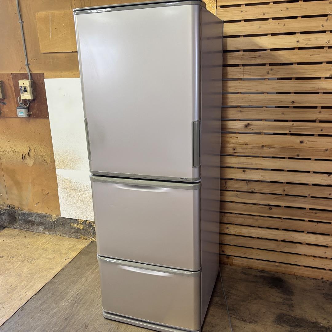 シャープ 冷蔵庫 SJ-W352D-N 両開き 350L 2018年製