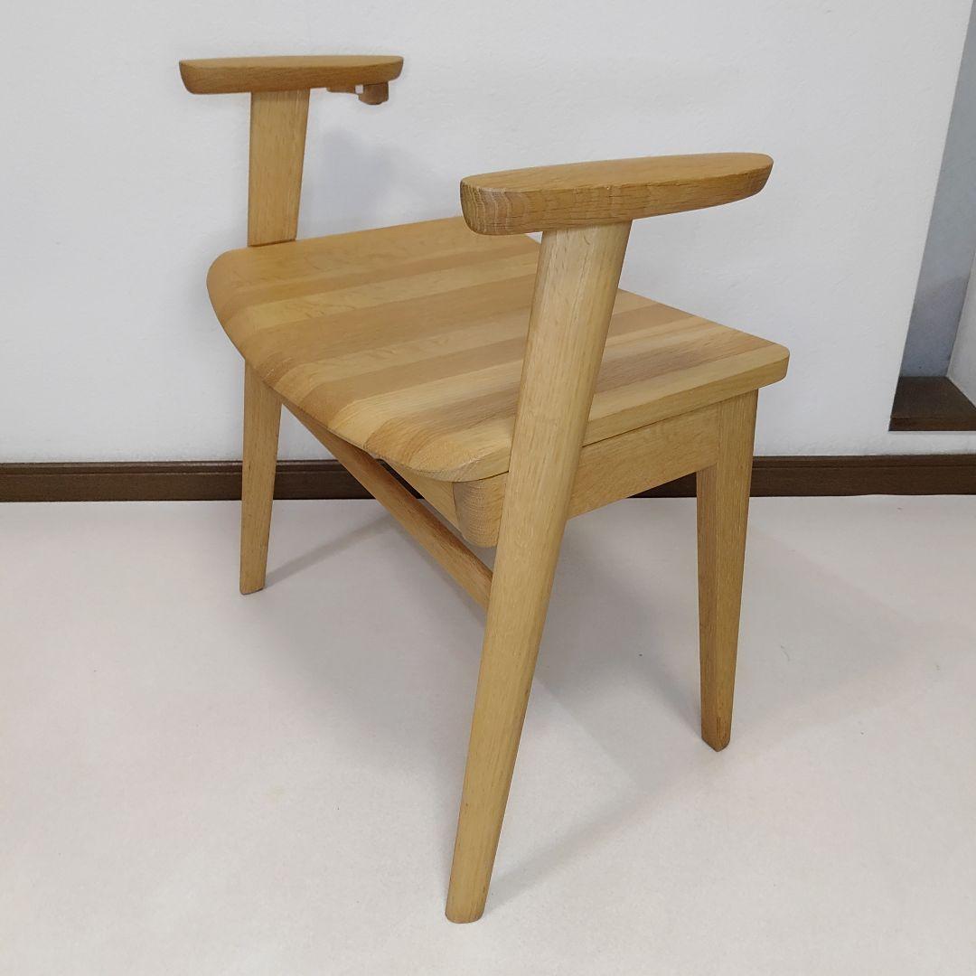 karimoku カリモクリ アーム付き スツール スツール 天然木