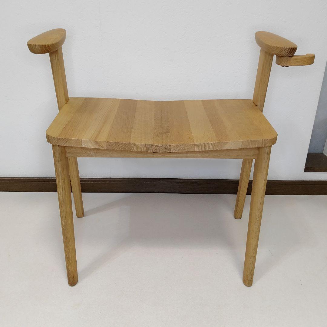 karimoku カリモクリ アーム付き スツール スツール 天然木