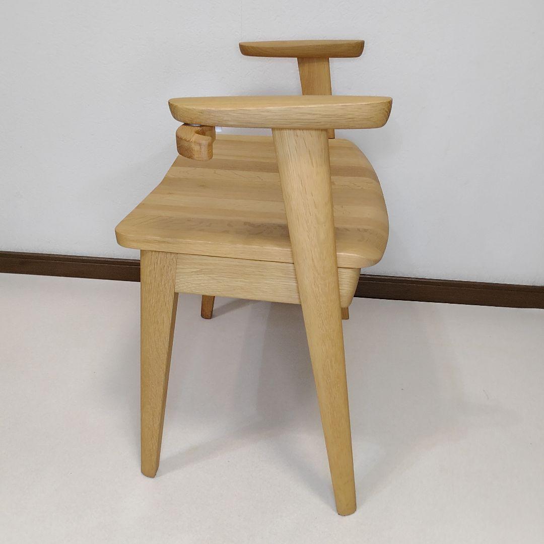 karimoku カリモクリ アーム付き スツール スツール 天然木