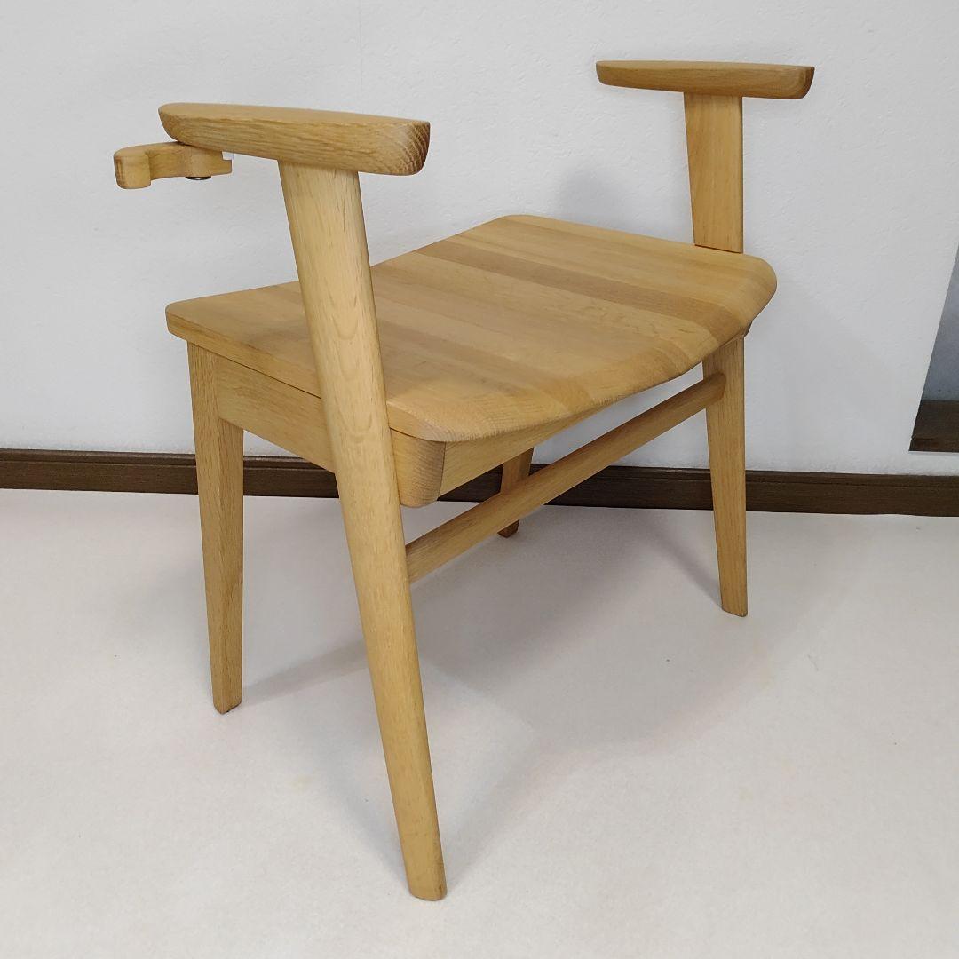 karimoku カリモクリ アーム付き スツール スツール 天然木