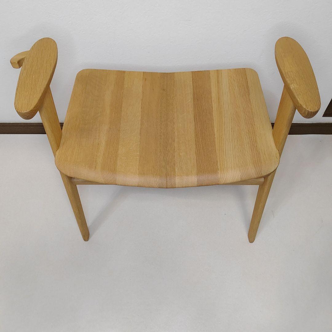 karimoku カリモクリ アーム付き スツール スツール 天然木