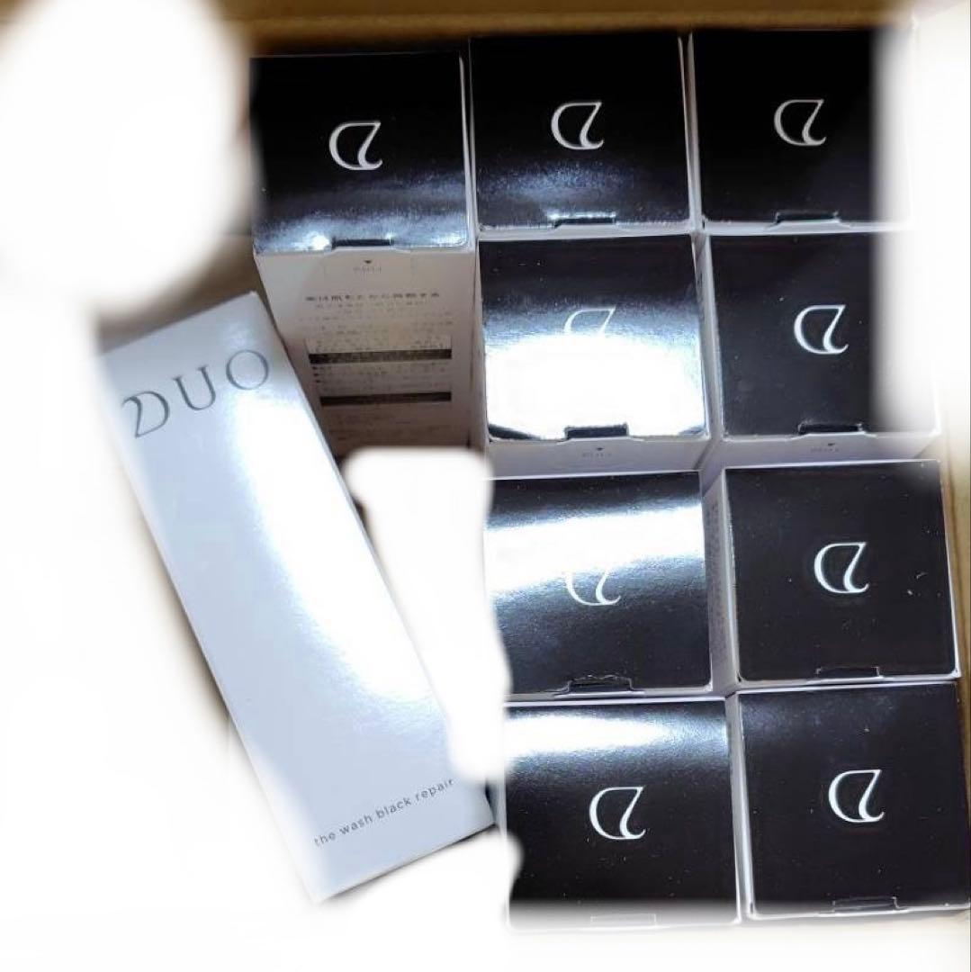 匿名配送/新品未開封 デュオ ザ ウォッシュ ブラックリペア 27g　10個
