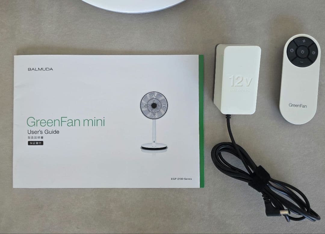 BALMUDA バルミューダ GreenFan mini