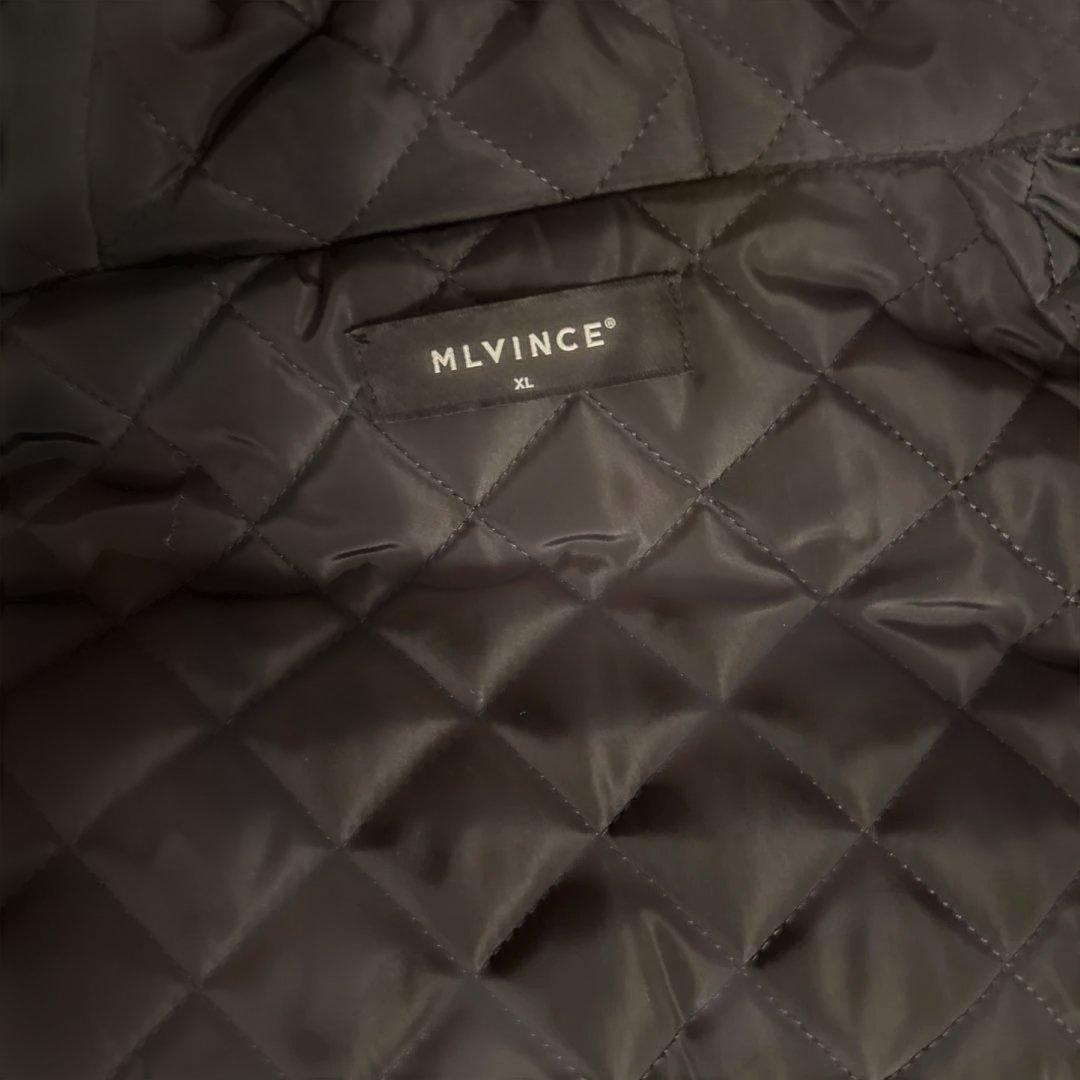 エ*ヲ様 MLVINCE ダークグレー フード付きウールコート