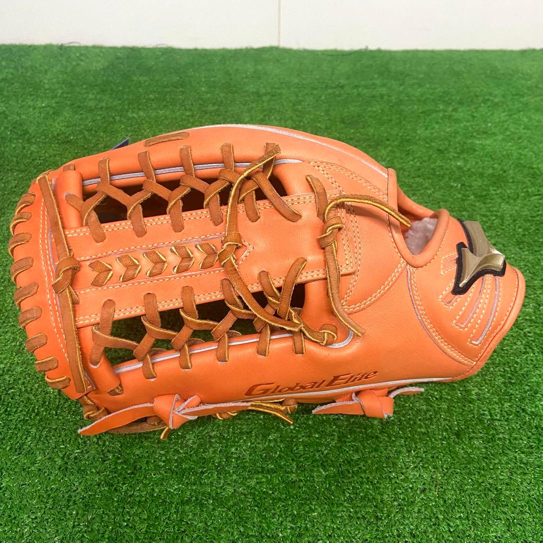 【未使用品】　グローバルエリート　硬式野球　外野手用　グローブ　左利き