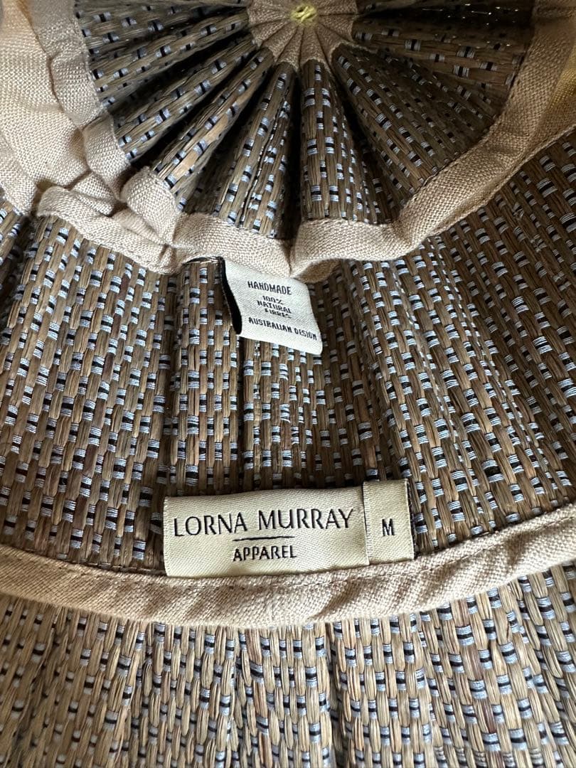 限定品 LORNAMURRAY⭐︎ローナマーレイ⭐︎Anan 麦わら帽子