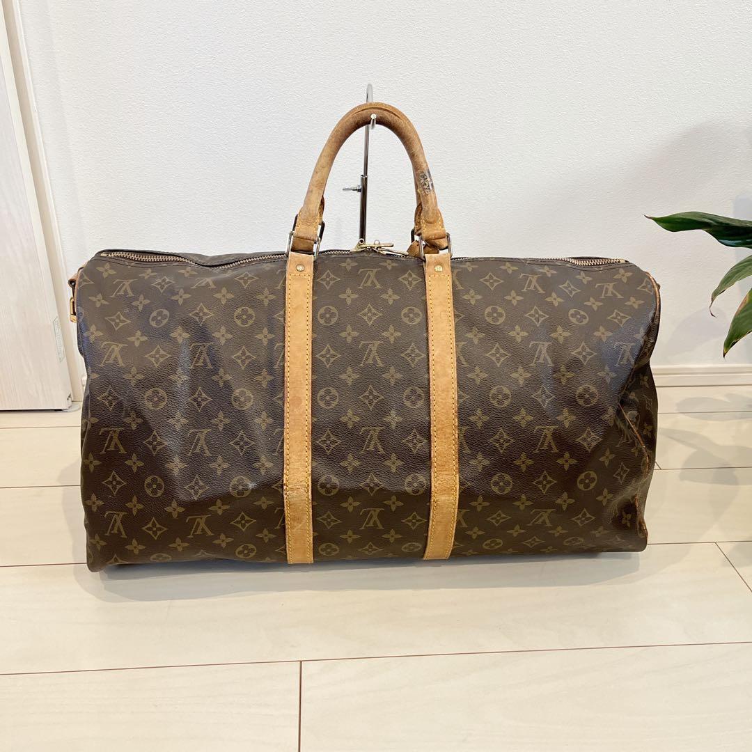 ルイヴィトン キーポル55 モノグラム　バンドリエール ボストンバッグ 旅行